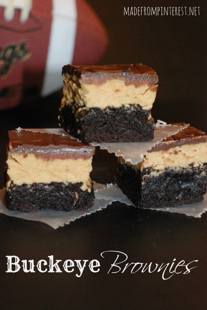Buckeye Brownies by Made From Pinterest