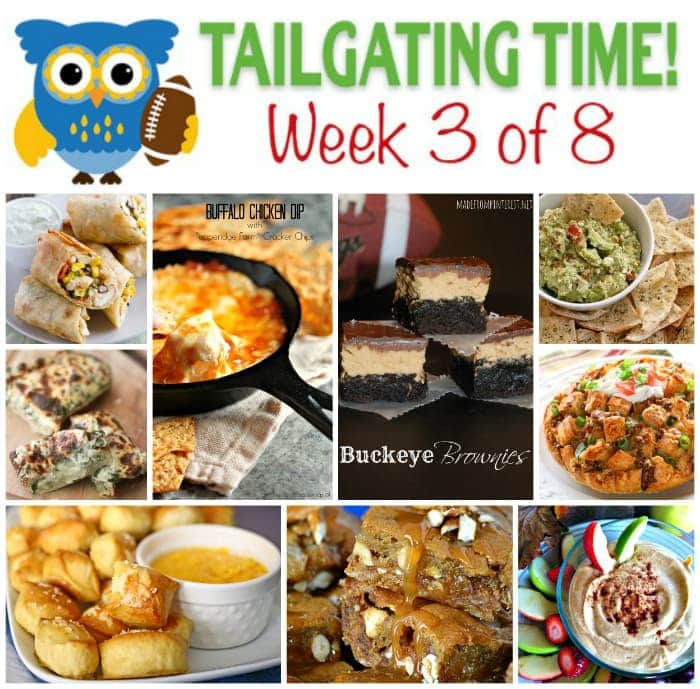 Lots of AWESOME Tailgating Food Ideas! Week 3 of 8