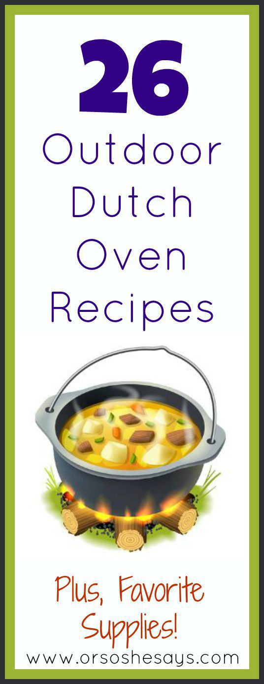 Such a great list of dutch oven recipes! I can't wait to try some!