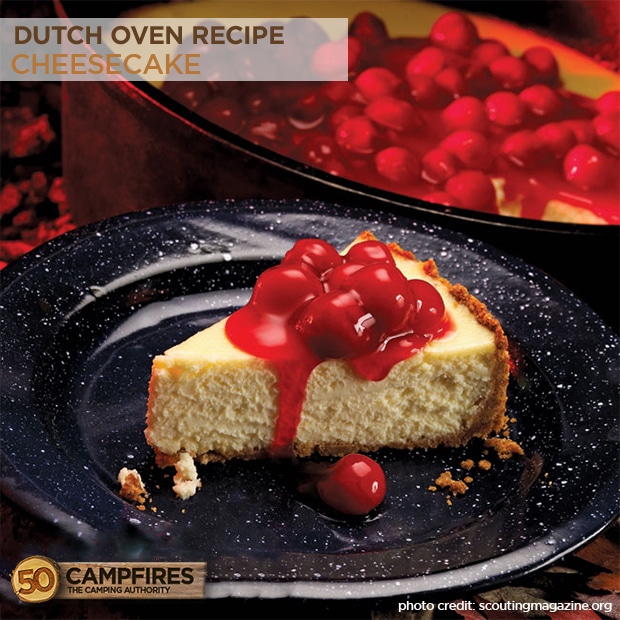 Could it be?? Dutch Oven Cheesecake!