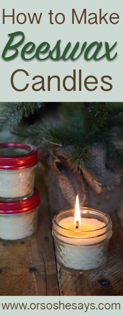 These are fun to make with kids and perfect neighbor gifts! How to Make Beeswax Candles