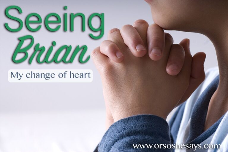 Change of Heart – Seeing Brian (he: Dan)