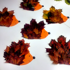 Fall Leaf Crafts for Kids (she: Mariah)