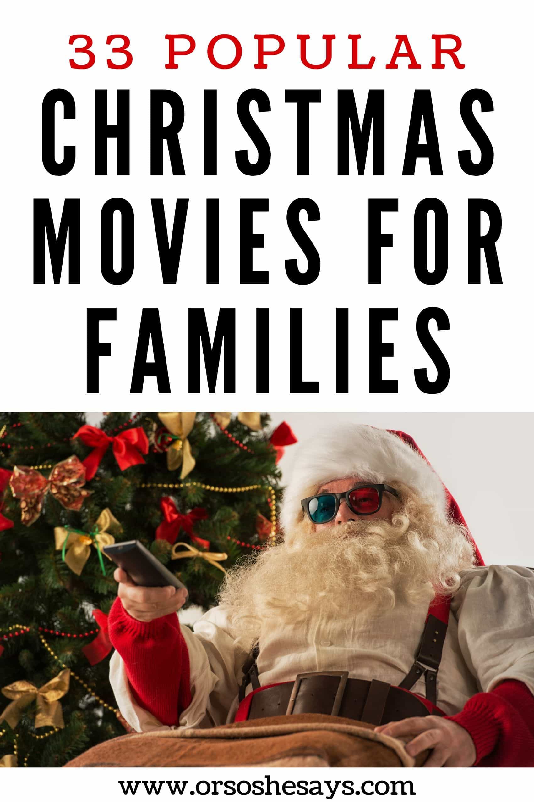 33 Popular Christmas Movies for Families