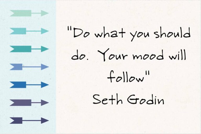 Not in the mood? Do it anyway!