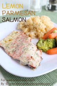 Lemon Parmesan Salmon
