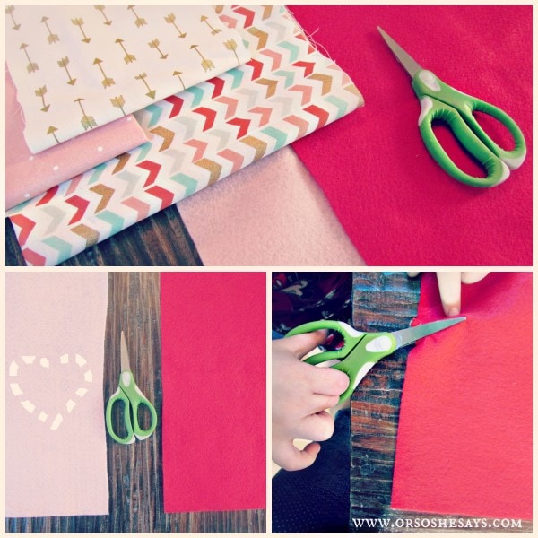 These Cupid's Arrows would be so fun to make with the kids for Valentine's Day! They're so easy too!! www.orsoshesays.com