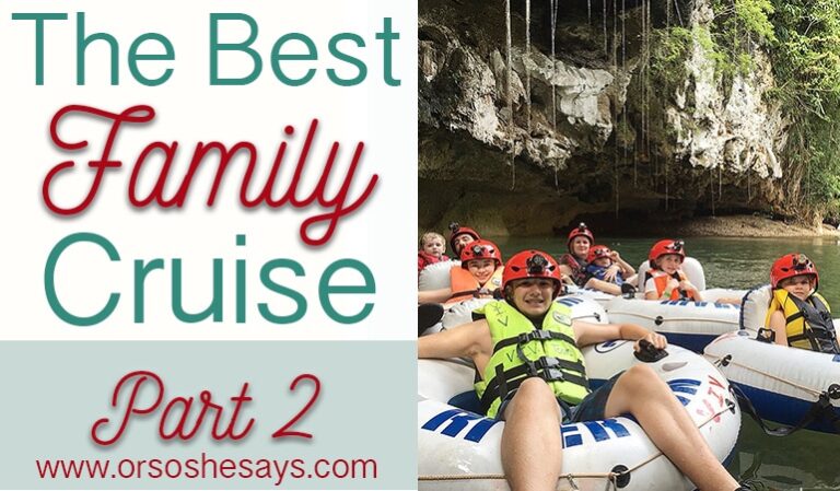 The Best Family Cruise ~ Our Family Vacation 2015, Pt. 2