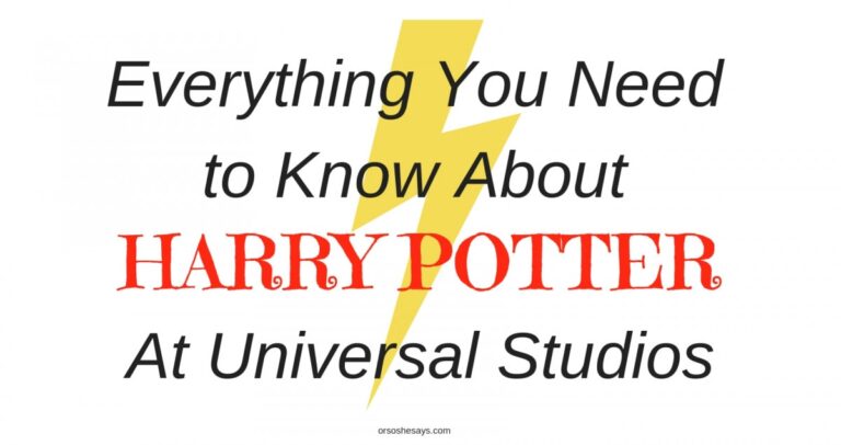 The Wizarding World of Harry Potter is opening on the west coast at Universal Studios Hollywood on April 7, 2016! If you've been thinking about planning a trip to California, now is the time. Here is everything every witch, wizard and muggle needs to know about Harry Potter at Universal Studios! www.orsoshesays.com
