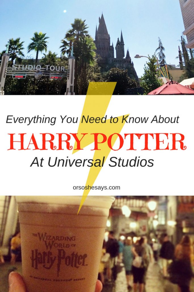 The Wizarding World of Harry Potter is open on the west coast at Universal Studios Hollywood! If you've been thinking about planning a trip to California, now is the time. Here is everything every witch, wizard and muggle needs to know about Harry Potter at Universal Studios! www.orsoshesays.com