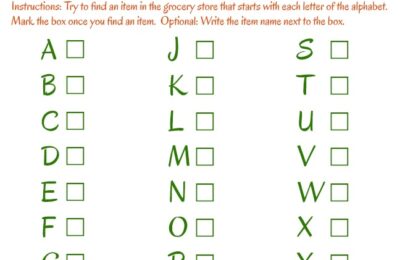 This is such a fun way to keep the kiddos entertained at the grocery store, so I can shop! The Alphabet Scavenger Hunt is great for kids, both old and young. I also love the Color Scavenger Hunt! www.orsoshesays.com
