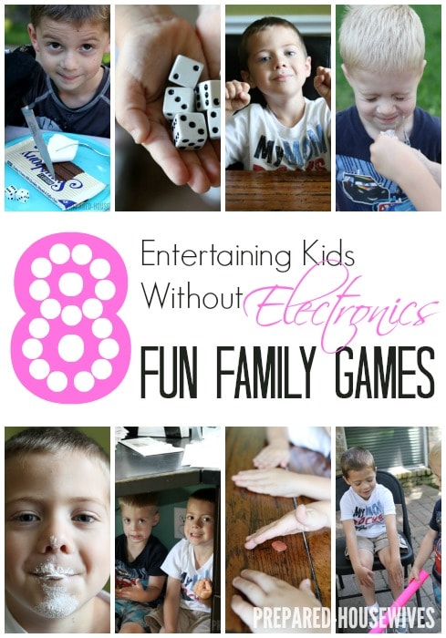 Aw, this is so great!  8 Fun Family Games That DON'T Involve Electronics ~ www.orsoshesays.com