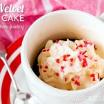 Red Velvet Mug Cake - A Perfect Valentine's Day Dessert