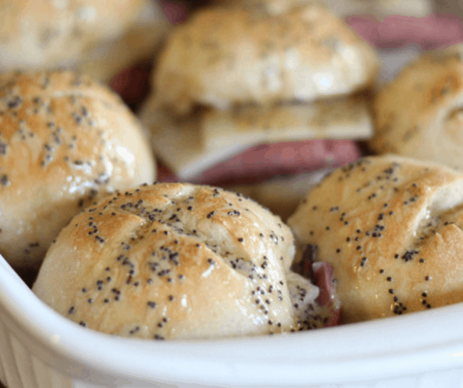 Baked Pastrami Sliders