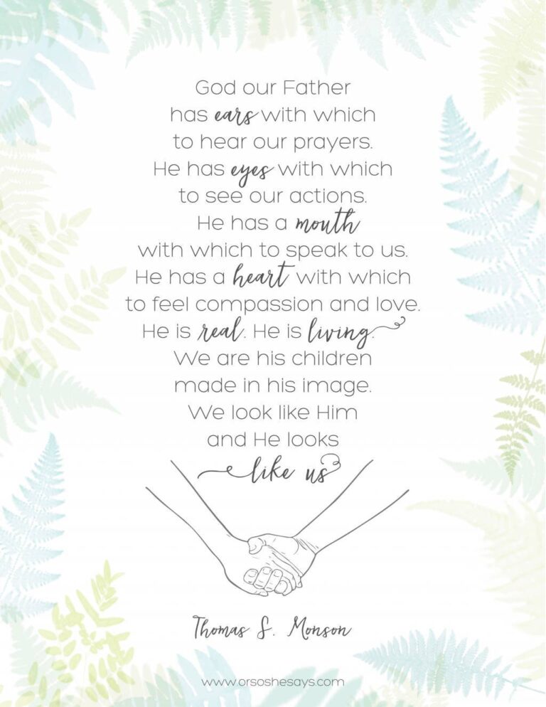 March 2016 Visiting Teaching Message
