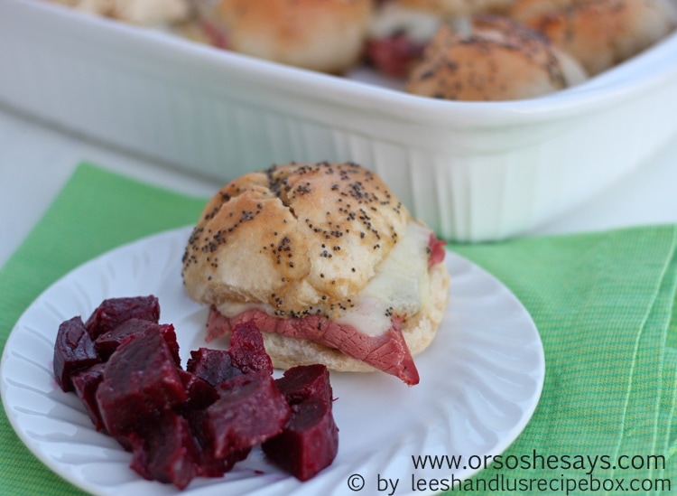 Baked Pastrami Sliders Recipe ~ Bite-Sized Deliciousness!