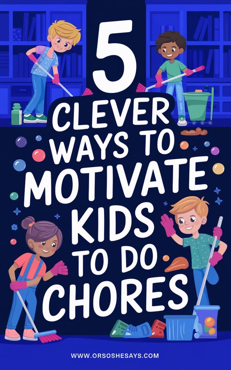 kids cleaning