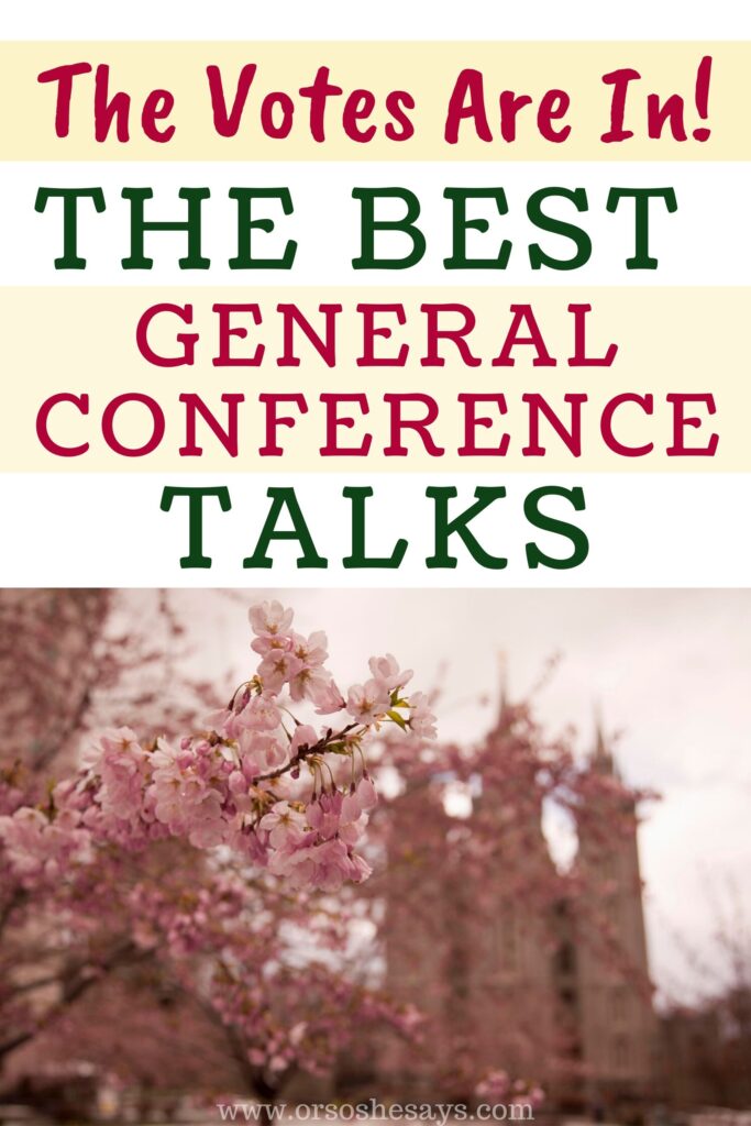 best general conference talks