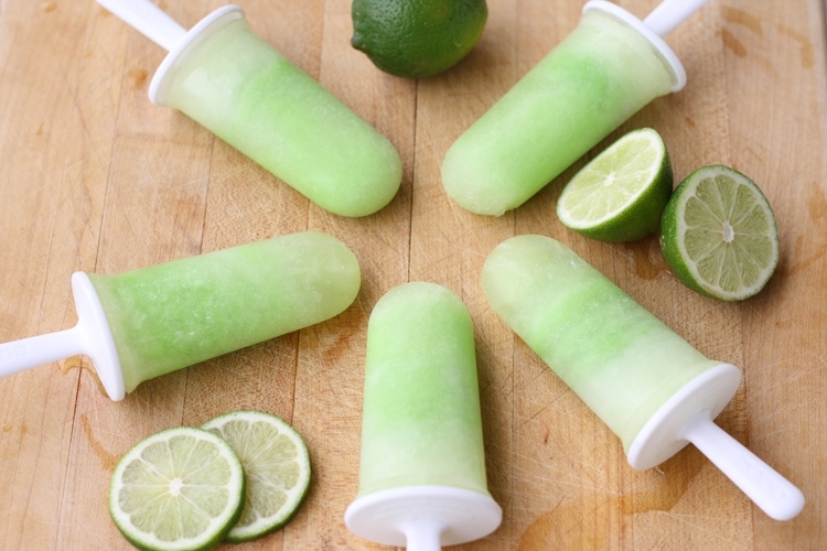 Help ring in spring with these lime popsicles. They are sure to put a smile on your kids faces.