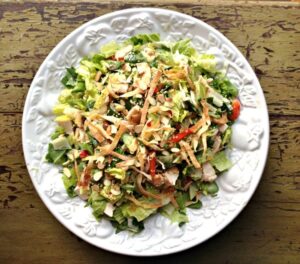 Oriental Chicken Salad - Beyond the Chicken Coop