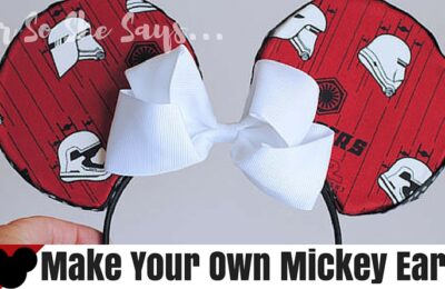 DIY Mickey Ears - Make Your Own Mickey Ears and Save Yourself a FORTUNE!