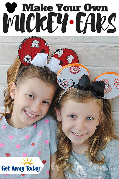 DIY Mickey Ears - Make Your Own Mickey Ears and Save Yourself a FORTUNE!