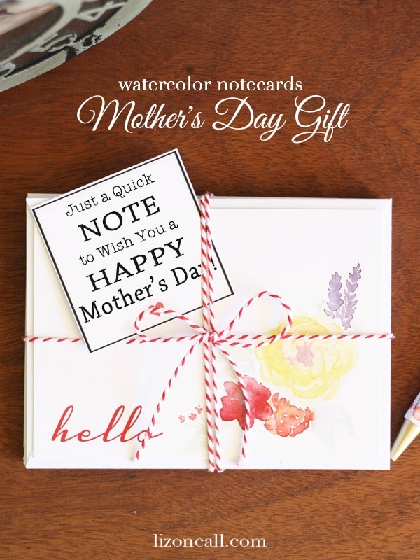 Quick note for Mother's Day free printable cards and gift idea.