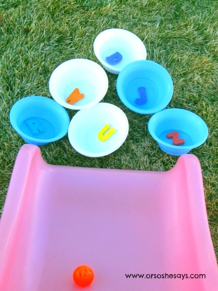 5 Creative Outdoor Games - Featuring the ABCs! 