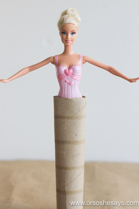 how to make barbie doll dresses