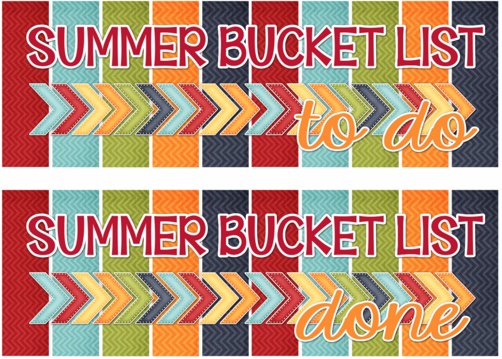 summer bucket list