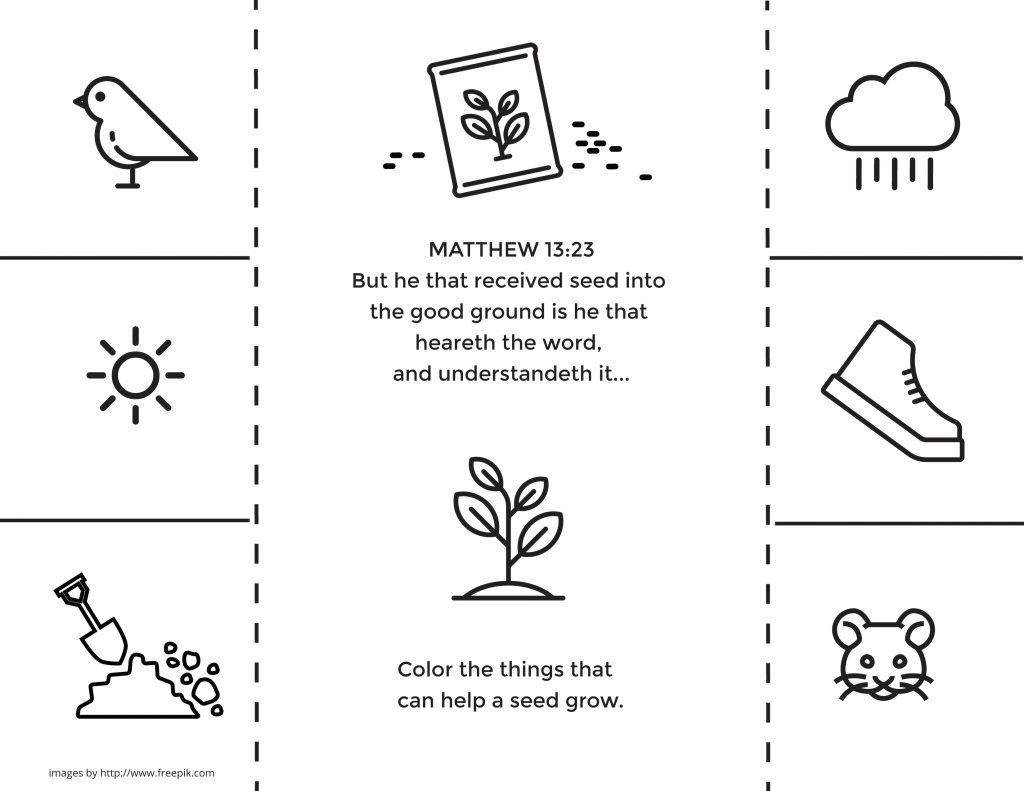 The Good Seed - Help your family better understand the principle of faith with this planting project. Get the free printable on the blog today!