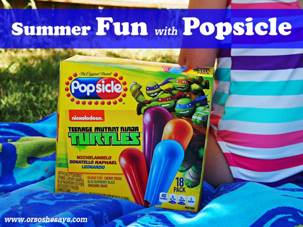 Popsicle invitations inspired by the one-and-only iconic summer treat! See how easy it is to create your own invites and enjoy Popsicles at your next summer party. www.orsoshesays.com