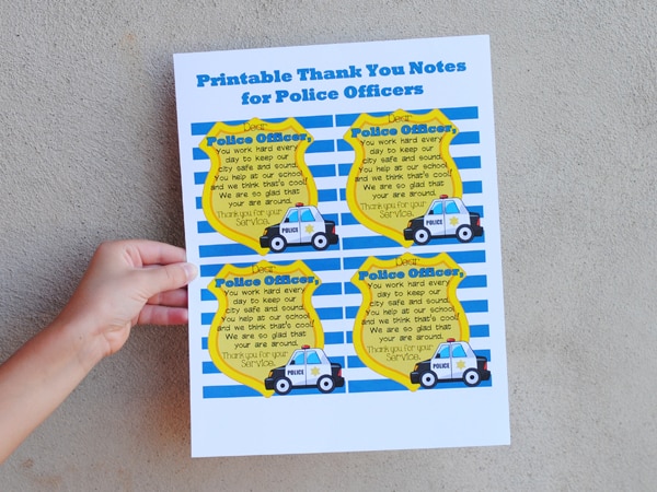 Respecting Police Officers may be of more importance now that ever before. There's a lot going on in the world today and this Family Night lesson aims to teach our children about the important work law enforcement does and how we can show our gratitude. There's also a free printable you can use to give out with treats for police officers.