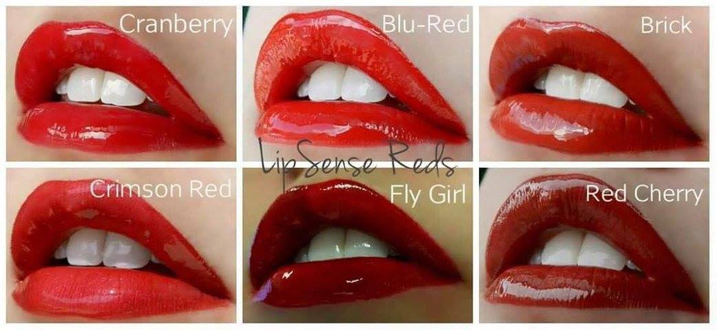 LipSense Colors Up Close