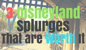 Disneyland doesn't have to be too expensive for your family! Check out this list of Disneyland splurges that are worth it, plus two that AREN'T. See it all on www.orsoshesays.com.