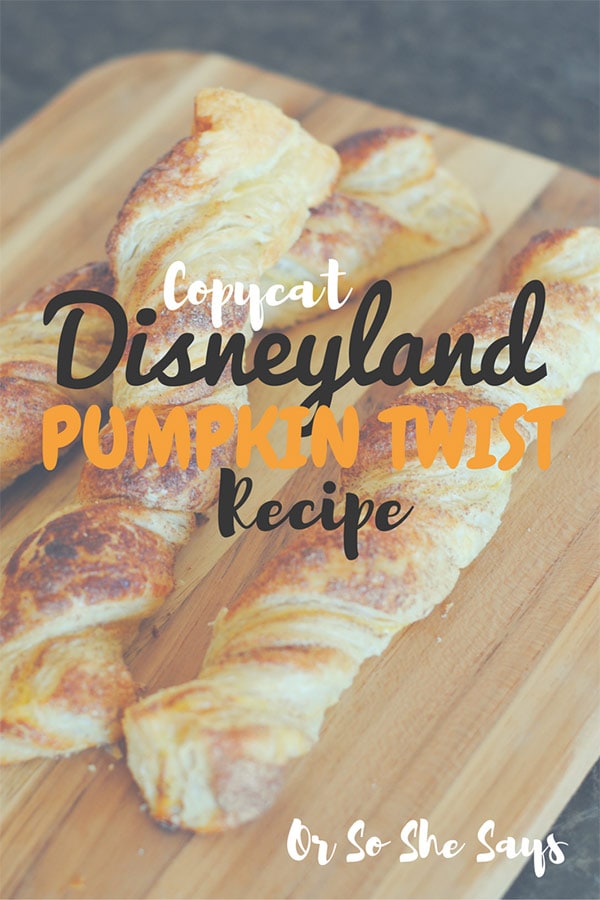 Once again, we've got some insider tips from Disneyland! Today Adelle is sharing a copycat Disneyland pumpkin twist recipe that's perfect for the season. Get the scoop on www.orsoshesays.com.