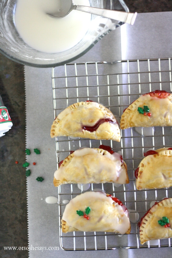 Who wouldn't love a personal, mini cherry pie?! This dessert is perfect for any holiday gathering. Plus they are so easy to make, the kids can help!