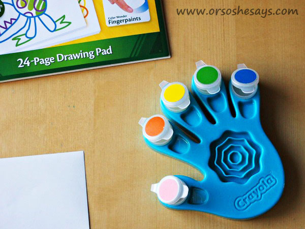 Crayola Color Wonder Fingerpaints & Paper