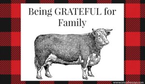 A simple Family Night lesson on being grateful for our families! A yummy recipe and free printable too!