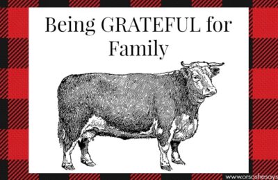 A simple Family Night lesson on being grateful for our families! A yummy recipe and free printable too!