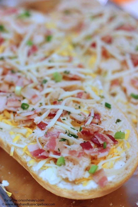 This French Bread pizza will save you at dinnertime! It comes together in a flash with only a handful of ingredients--and if you're like us, the ingredients are ones that you likely already have on hand. www.orsoshesays.com