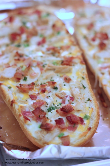 This French Bread pizza will save you at dinnertime! It comes together in a flash with only a handful of ingredients--and if you're like us, the ingredients are ones that you likely already have on hand. www.orsoshesays.com