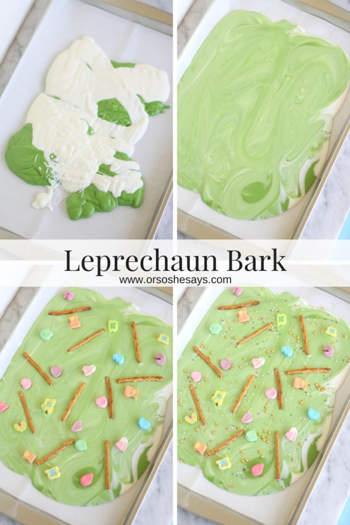 Leprechaun Bark Recipe - Get Ready for St. Patrick's Day (she: Liz)