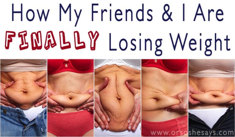 How My Friends & I Are FINALLY Losing Weight ~ www.orsoshesays.com