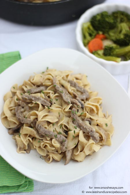 Beef Stroganoff - A Lighter Twist on a Comfort Food Classic