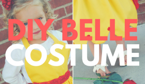 Just in time for the Beauty and the Beast release, Adelle is here to share a DIY Belle costume! Get the step-by-step instructions on www.orsoshesays.com.