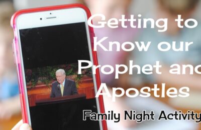 Come Listen to a Prophet's Voice - LDS General Conference Family Night. Get all the details on the blog today! www.orsoshesays.com