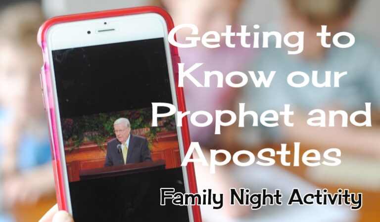 Come Listen to a Prophet's Voice - LDS General Conference Family Night. Get all the details on the blog today! www.orsoshesays.com