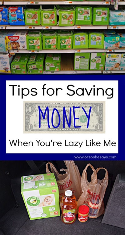 I love saving money, but I hate having to clip coupons like it's my job! If you want to learn how I curb my spending without too much effort, check out today's post on www.orsoshesays.com.