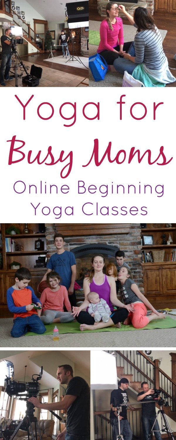 This online yoga class would be perfect for me! ~ Yoga for Busy Moms www.orsoshesays.com